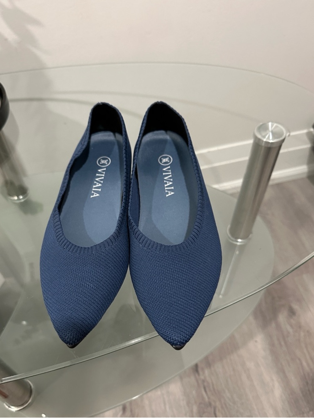 VIVAIA Aria 2.0 Women's Casual Flats Slip on Washable Ballet Shoes Pointed-Toe